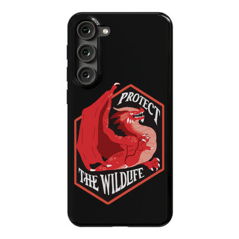 Protect The Wildlife Red Dragon Phone Case